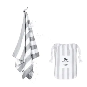 Dock & Bay Cooling Towel Cabana Collection - Goa Grey