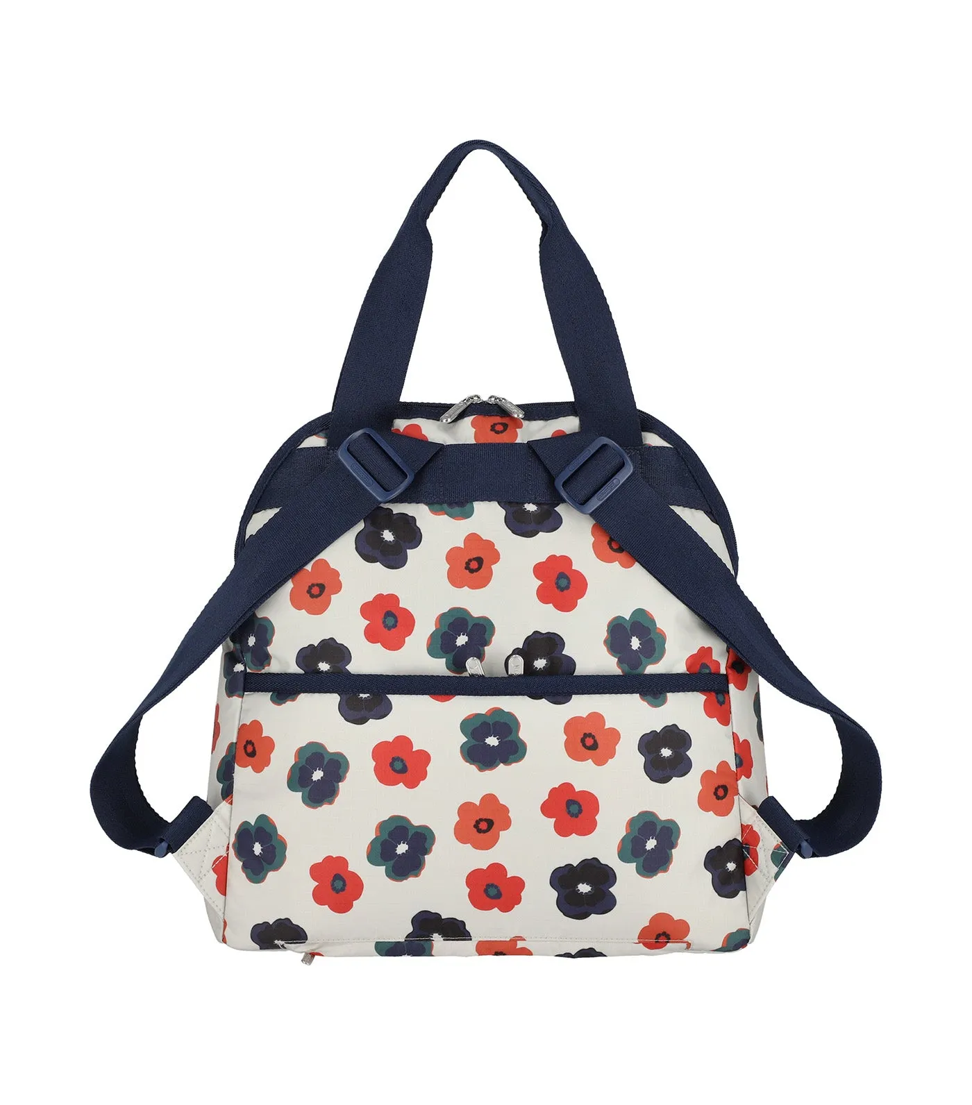 Double Trouble Backpack Retro Ivory Floral