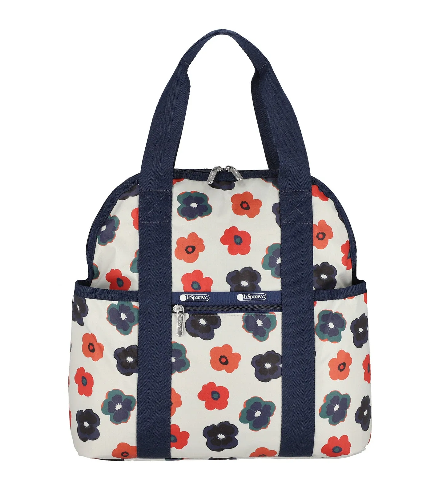 Double Trouble Backpack Retro Ivory Floral