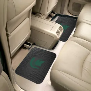 Fanmats Michigan State Spartans Back Seat Car Utility Mats - 2 Piece Set