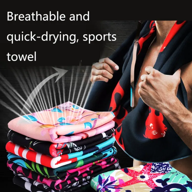 Fitness Cold Towel Outdoor Sports Cooling Quick-Drying Towel, Size: 100 x 30cm(Dream)