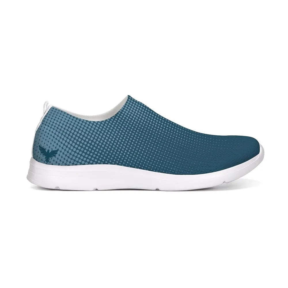 FYC Athletic Lightweight Blue Hyper Drive Flyknit Slip-On Shoes