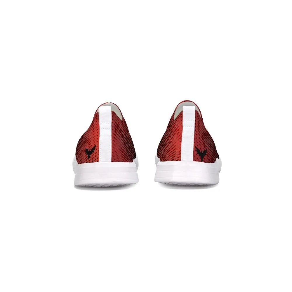 FYC Athletic Lightweight Dk. Red Hyper Drive Flyknit Slip-On Shoes