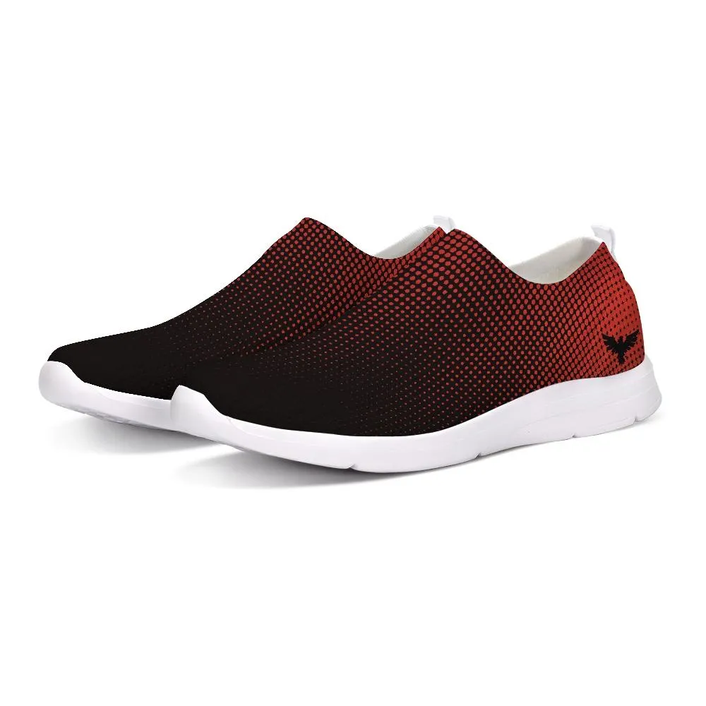 FYC Athletic Lightweight Dk. Red Hyper Drive Flyknit Slip-On Shoes