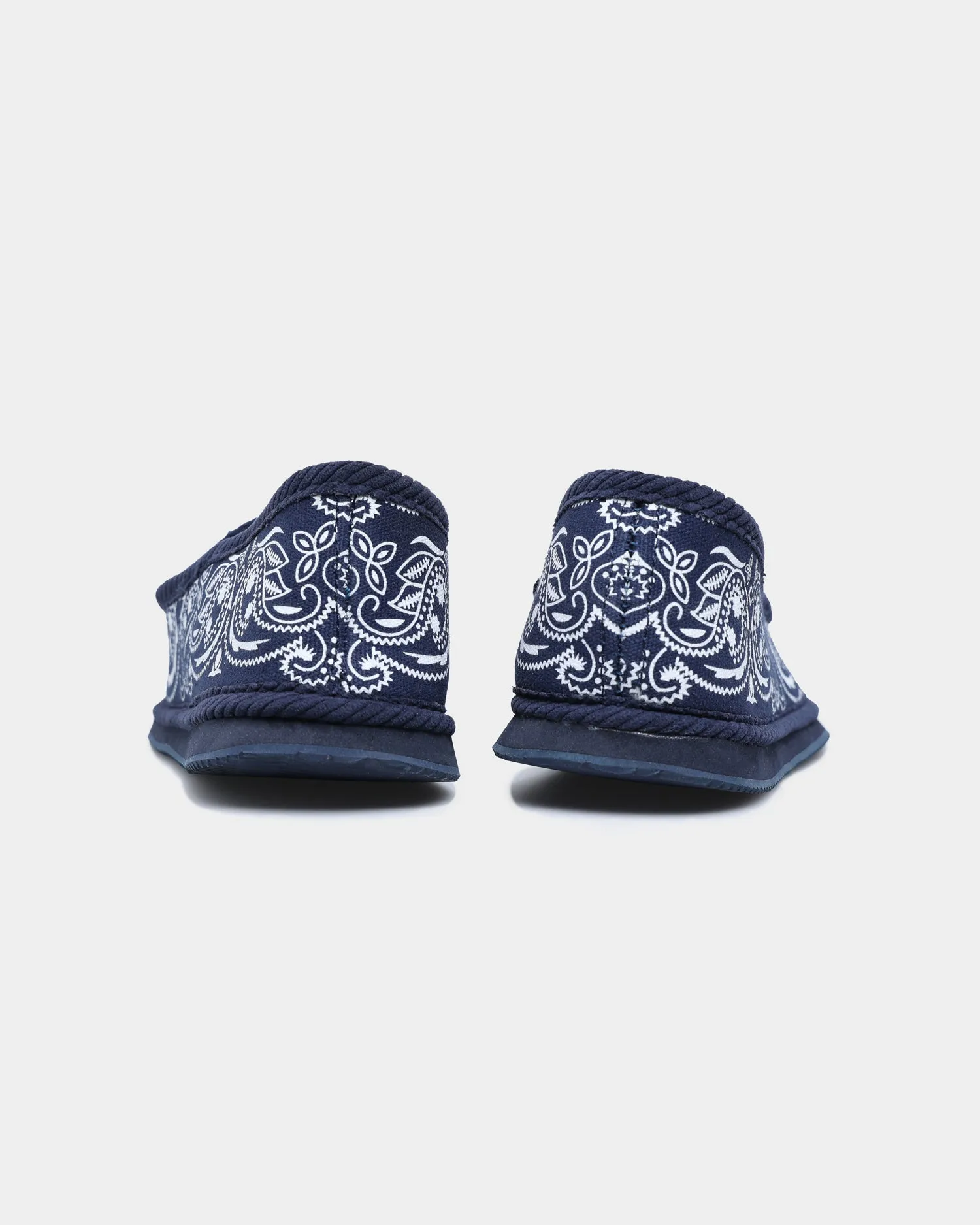 Goat Crew Bandana Slipper Navy/White