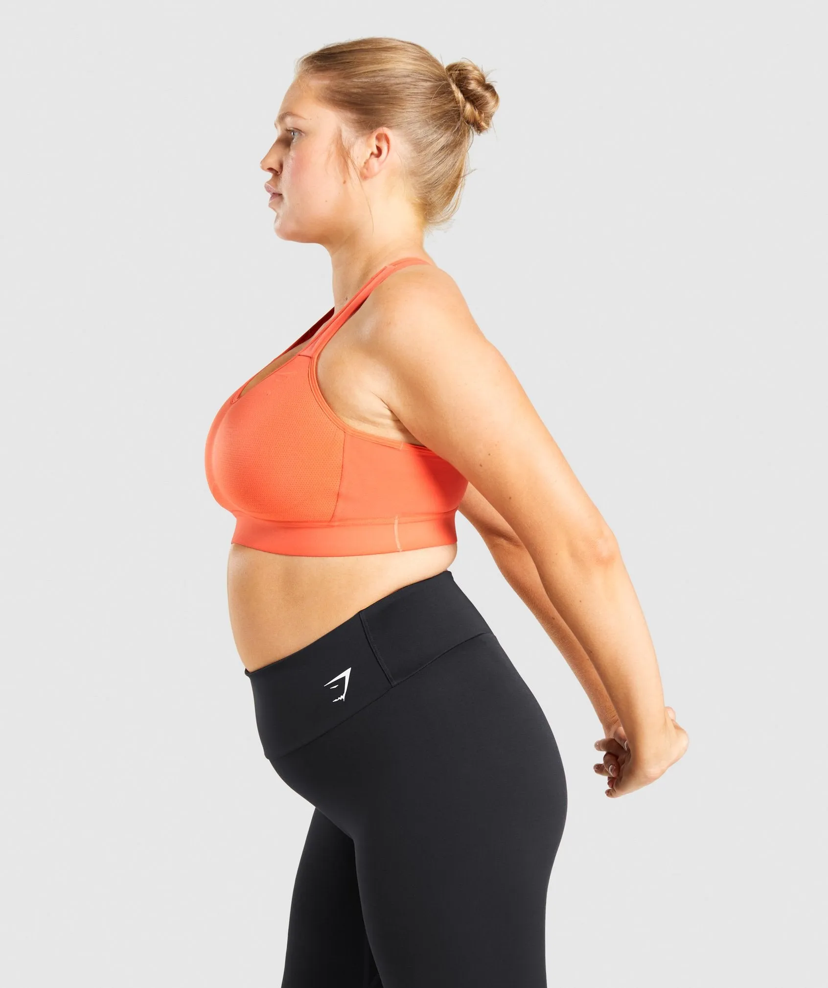 Gymshark Lightweight High Support Sports Bra - Orange