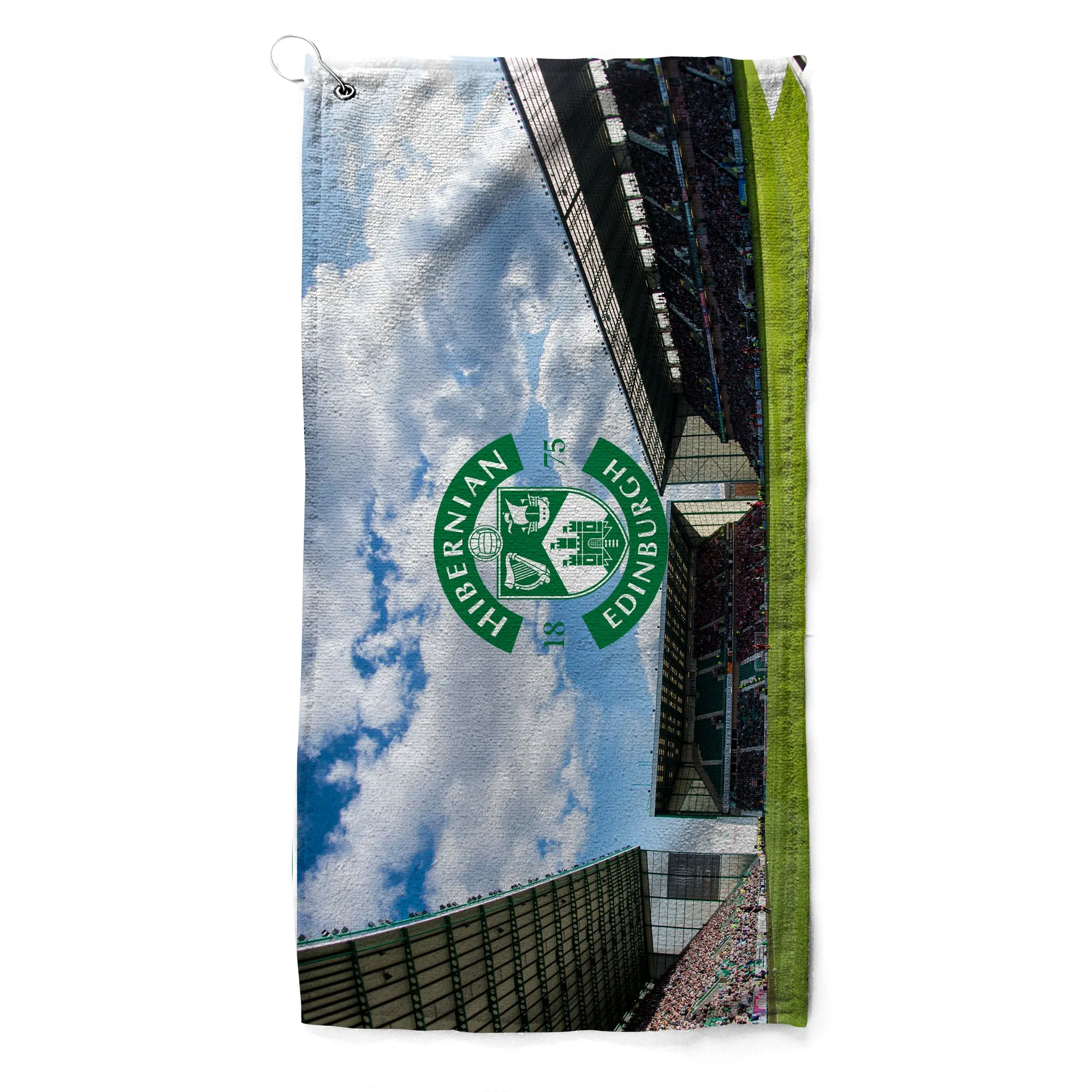 Hibernian Crowd Golf Towel