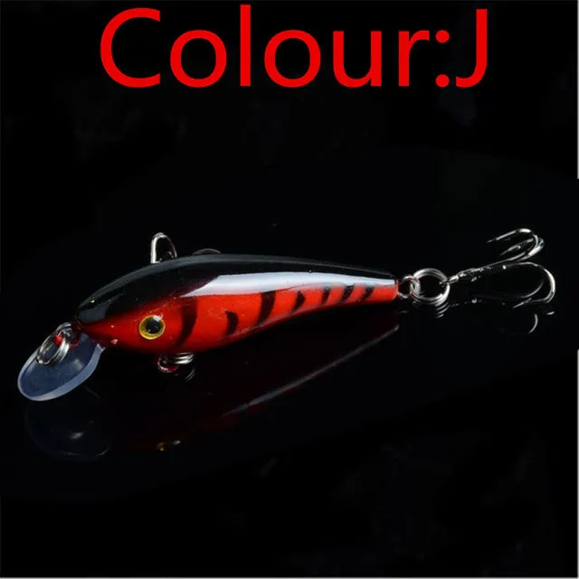 Hot Sell Crank bait Fishing Lure 57mm 4.4g Hard Bait Wobbler Crank Bait Floating Lure 1.5-3.5M Artifical Peche 8 # Hook FA-320