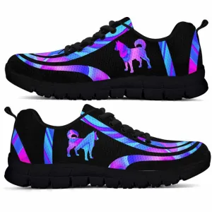 Husky Sneaker, Husky Dog Lovers Sneakers Gym Running Shoes Gift Women Men, Husky Shoes