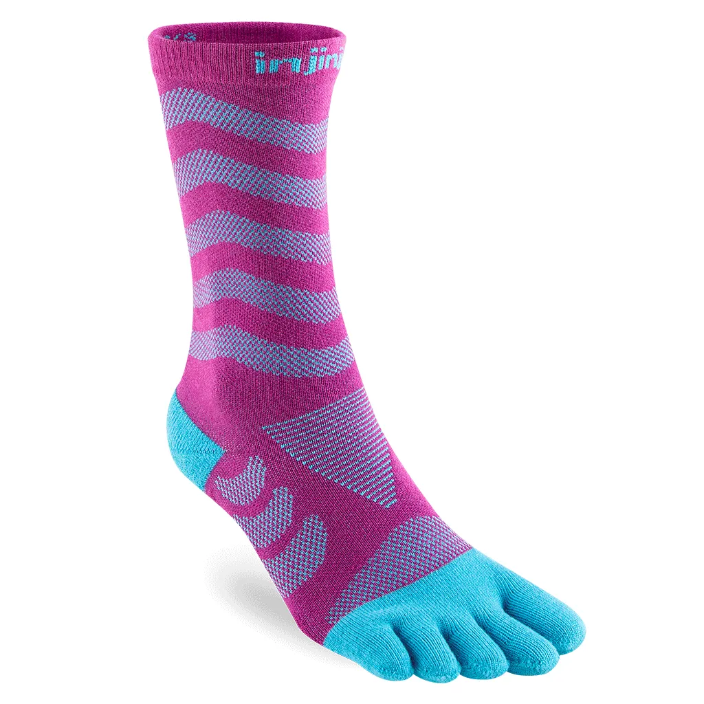 Injinji Womens Specific Ultra Run Crew Running Socks