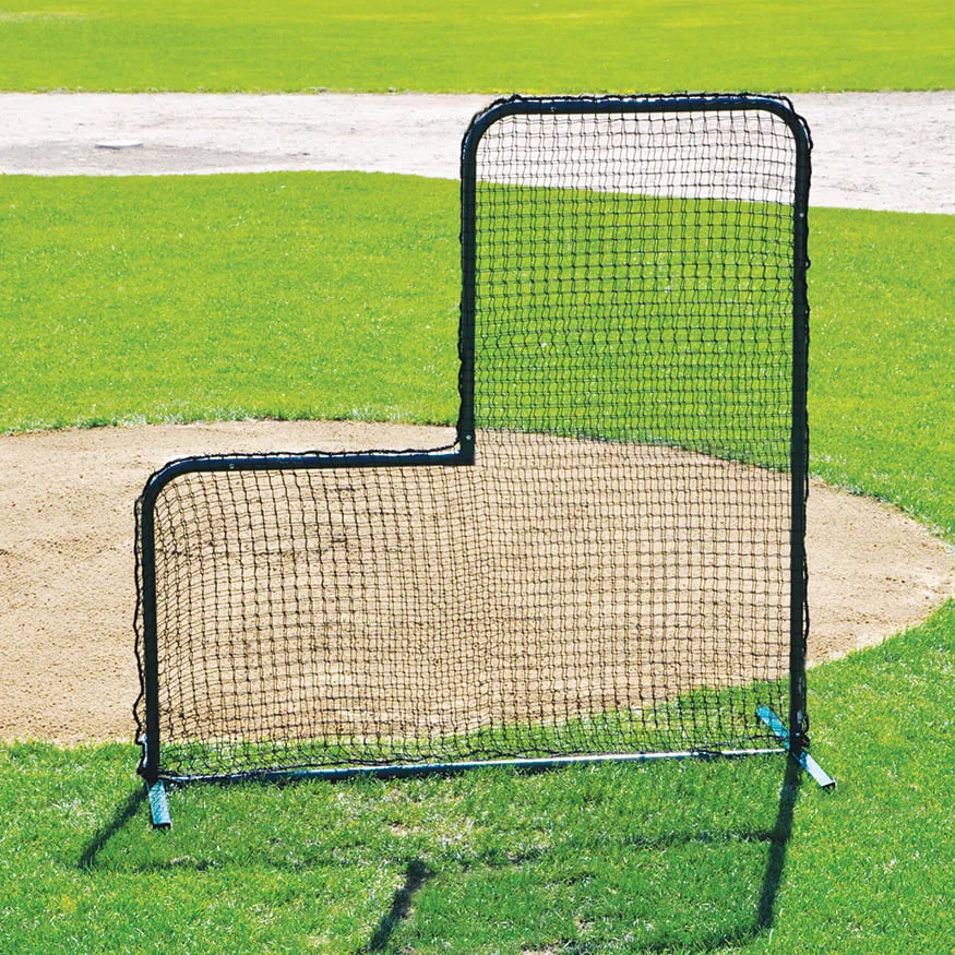 Jaypro Sports Pitcher 's Screen - (7 ft.W x 7 ft.H) - Collegiate