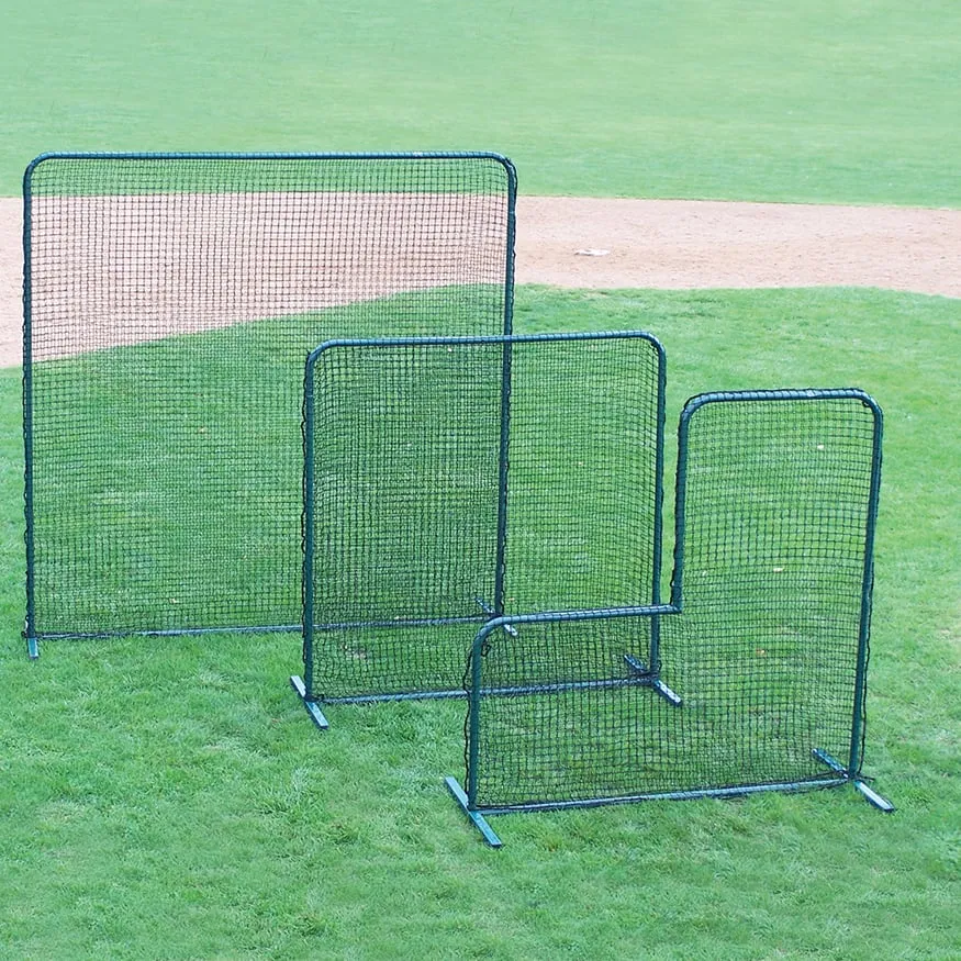 Jaypro Sports Pitcher 's Screen - (7 ft.W x 7 ft.H) - Collegiate