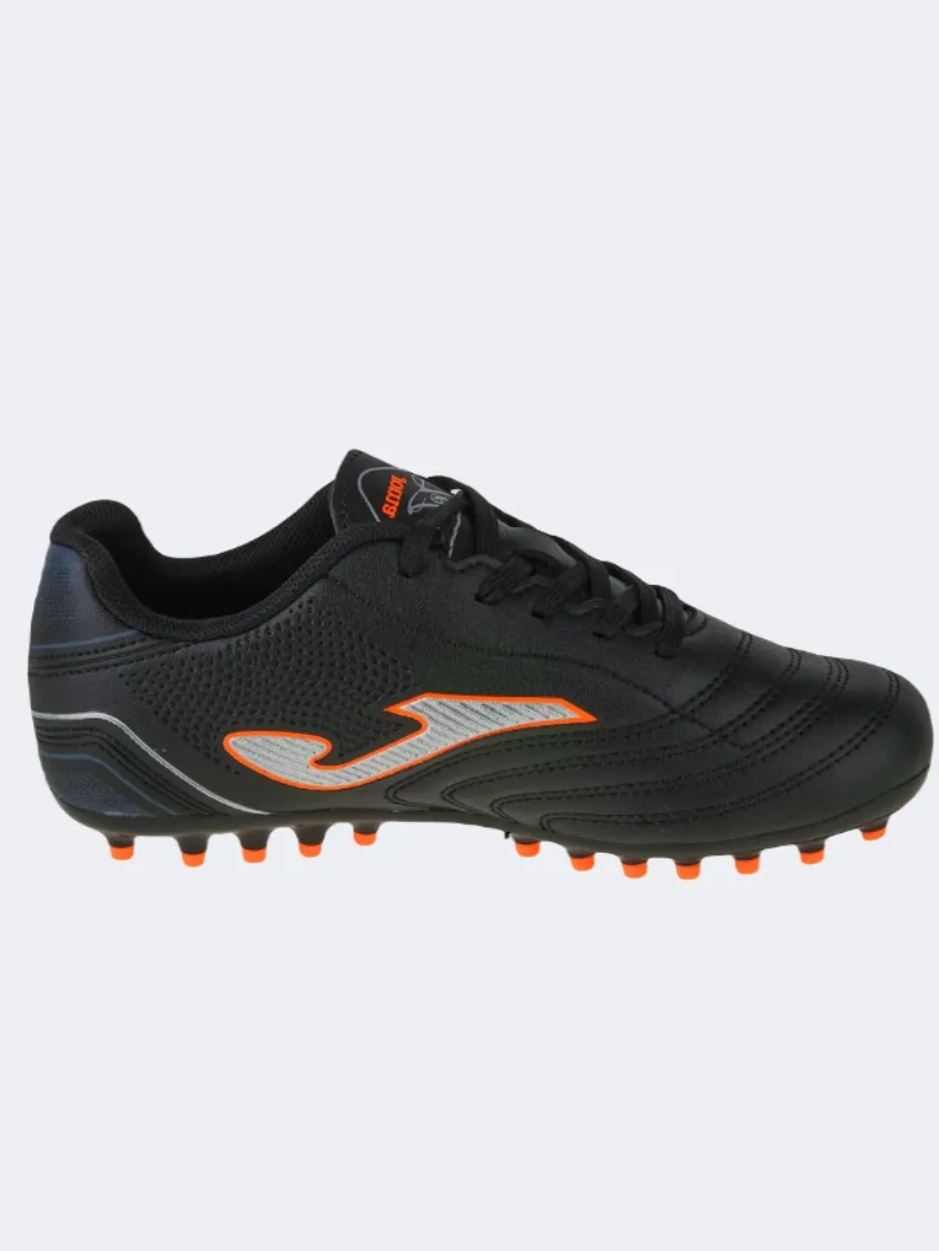 Joma Toledo 2401 Ag Kids Football Shoes Black/Orange