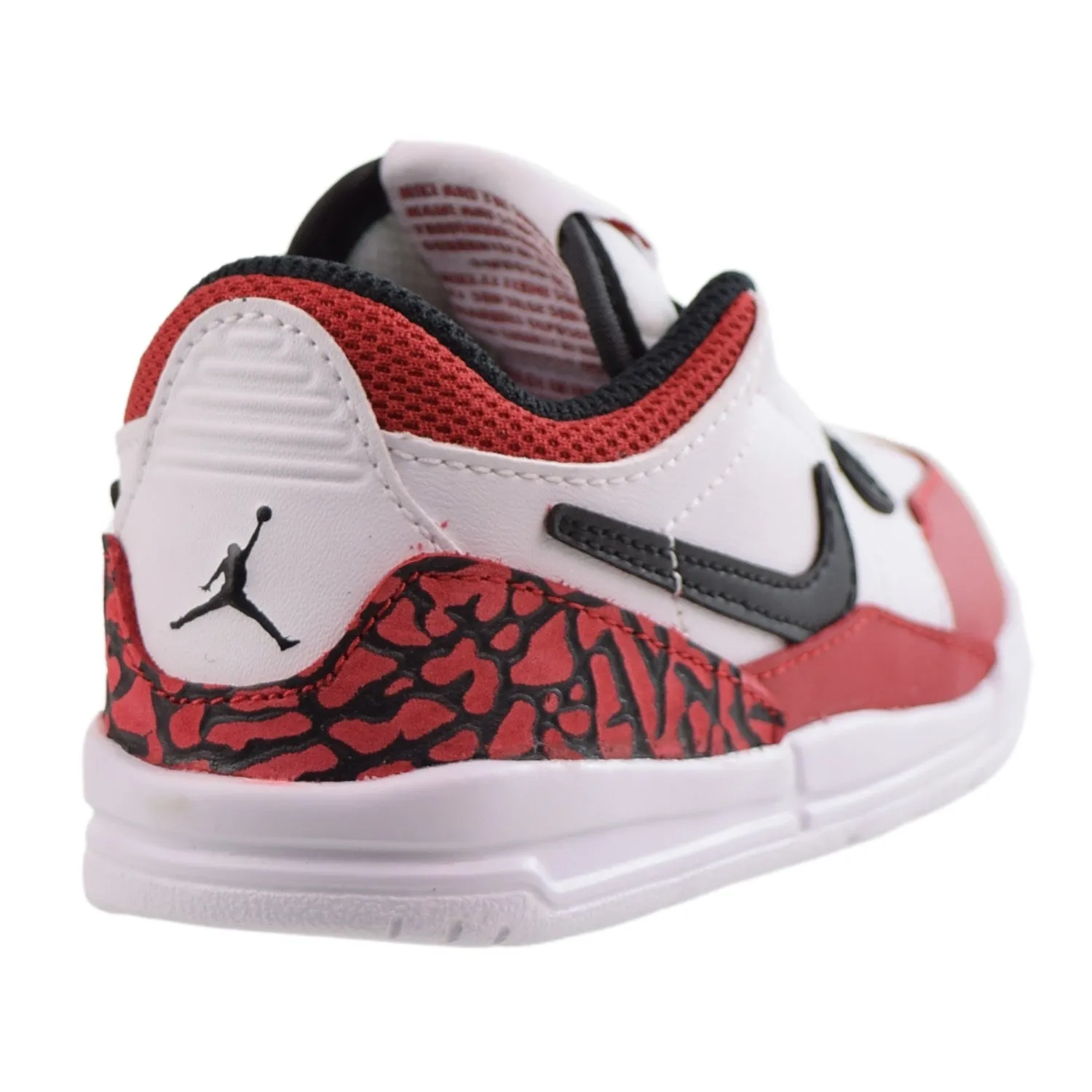 Jordan Legacy 312 Low Chicago Red (TD) Toddler Shoes White-Gym Red-Black