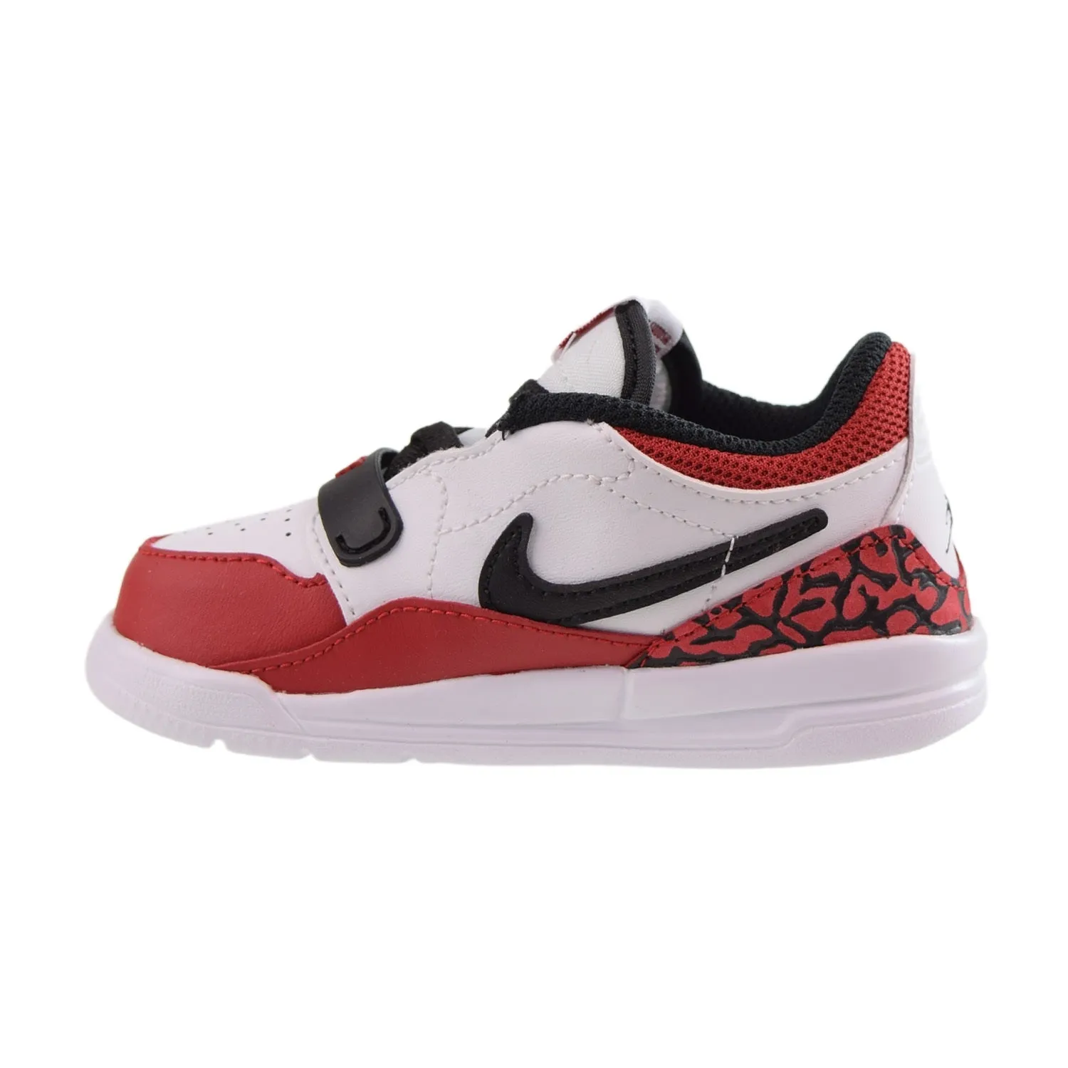 Jordan Legacy 312 Low Chicago Red (TD) Toddler Shoes White-Gym Red-Black