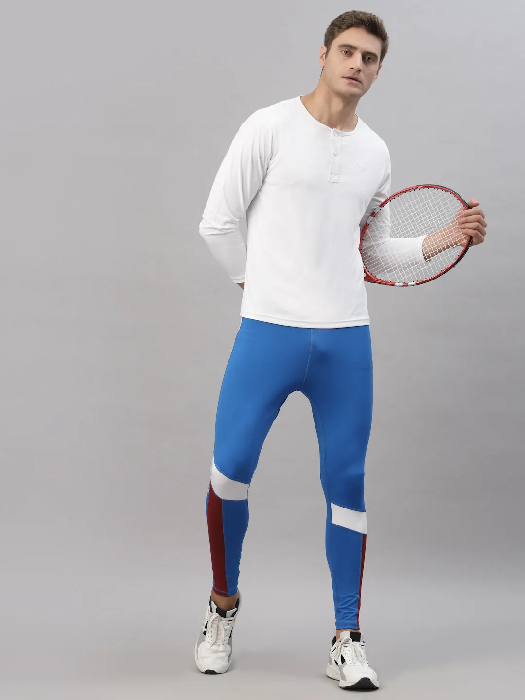 JUMP USA Men Rapid Dry-Fit Solid Training Short Tights