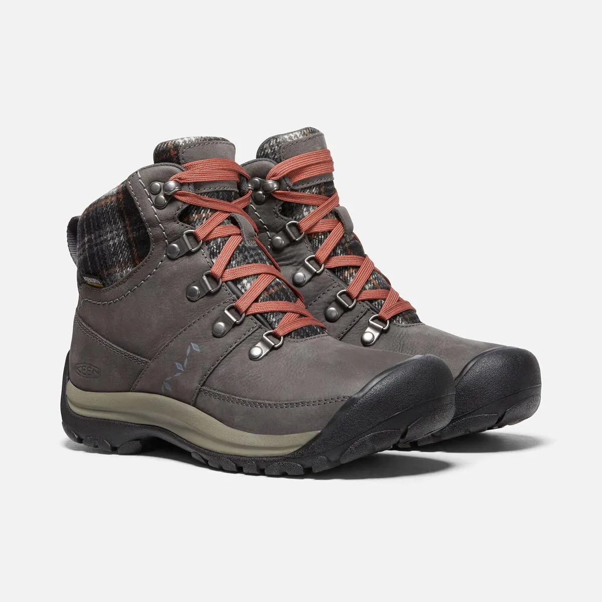 Keen Kaci III Winter Boot - Magnet / Black Plaid