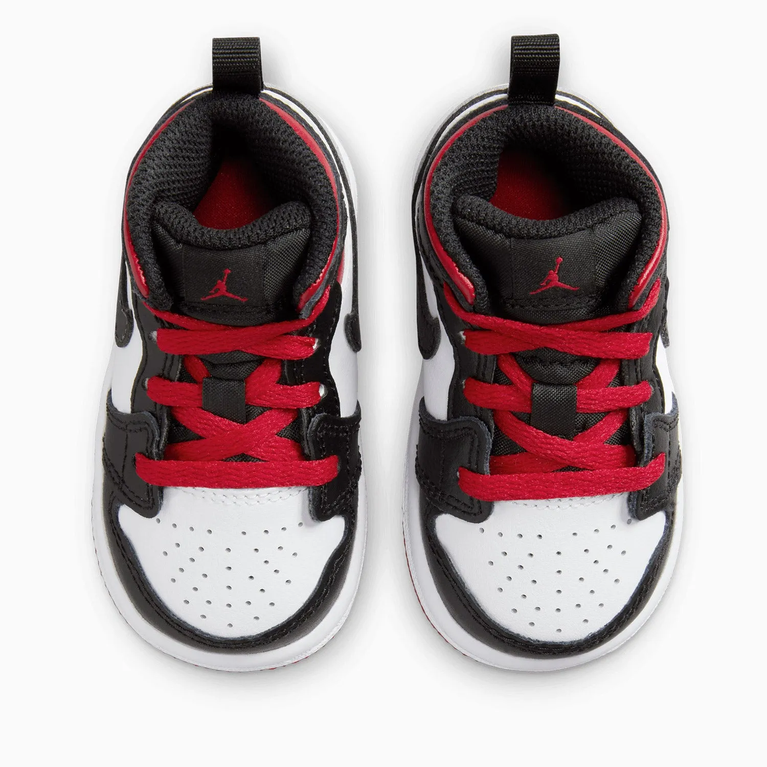 Kid's Air Jordan 1 Mid "White Gym Red" Toddlers