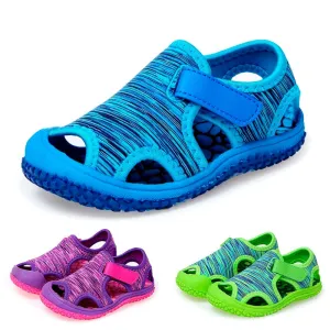 Kid’s Leather Non-Slip Aqua Sandals