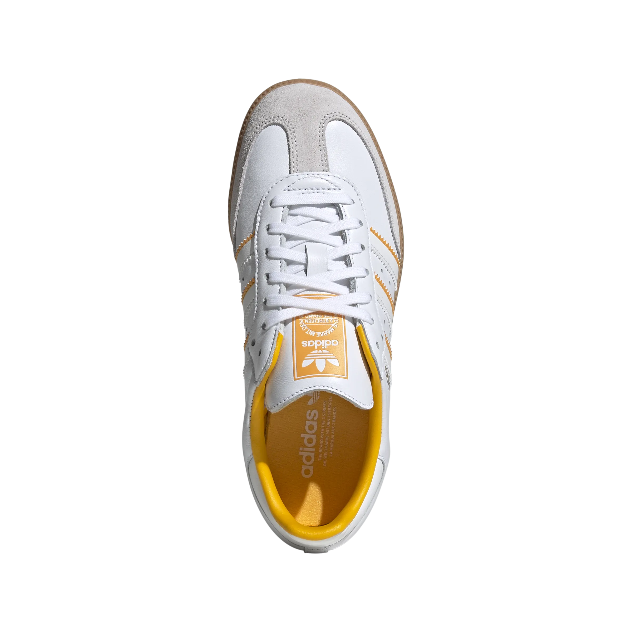 Kids Samba OG 'Crystal White Crew Yellow'