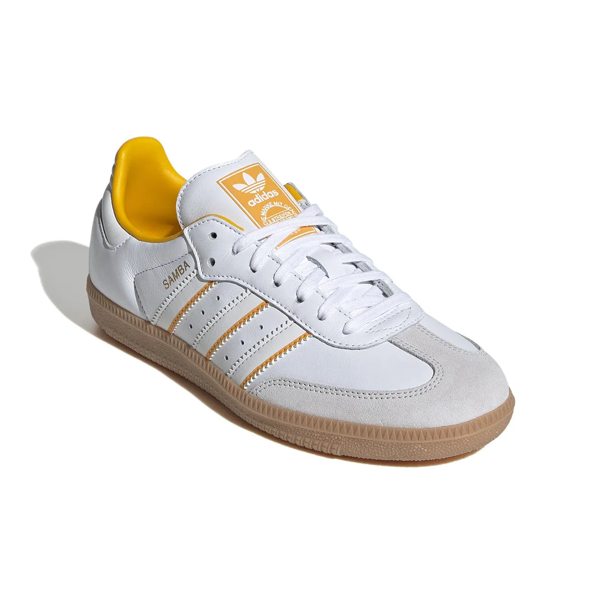 Kids Samba OG 'Crystal White Crew Yellow'