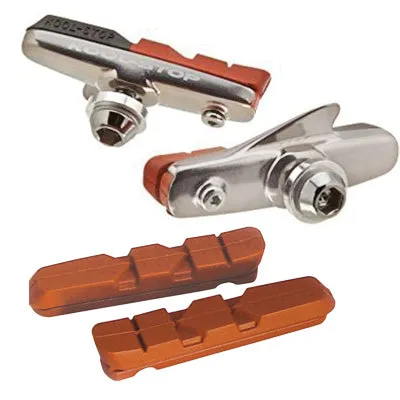 Koolstop Road Holder & Pad Dual Compound, Dura Type Dura Road Pad W/Holders Kool Stop Brakepads