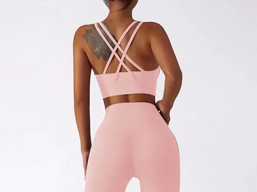 Kye Crop Top - Baby Pink