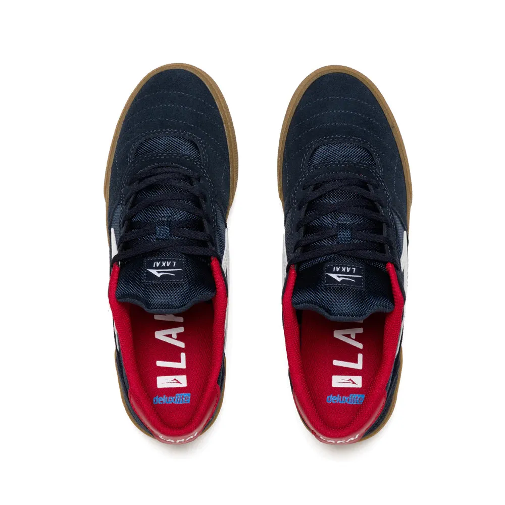 LAKAI CAMBRIDGE // NAVY/GUM SUEDE