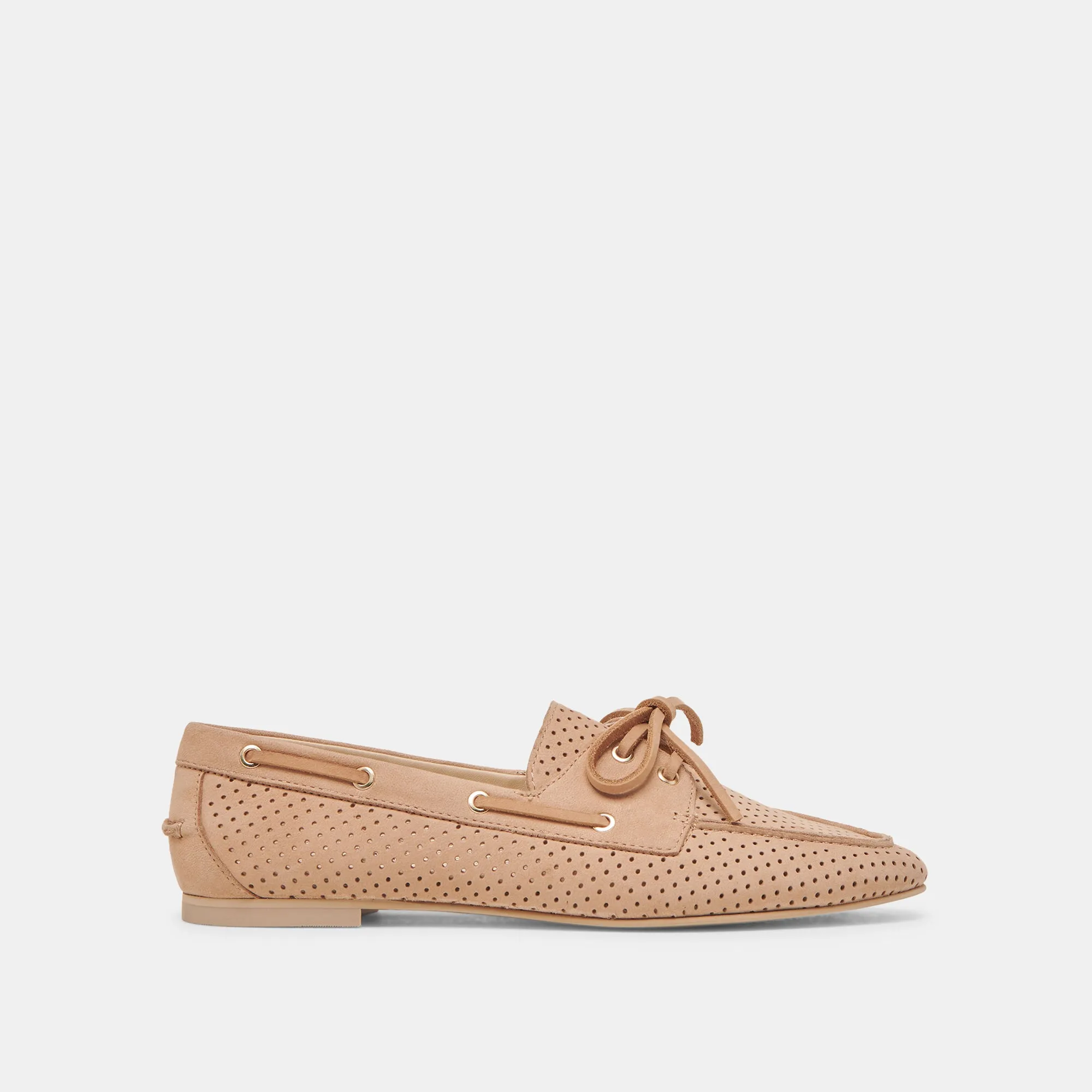 LAKIN LOAFERS BAMBOO PERFORATED NUBUCK