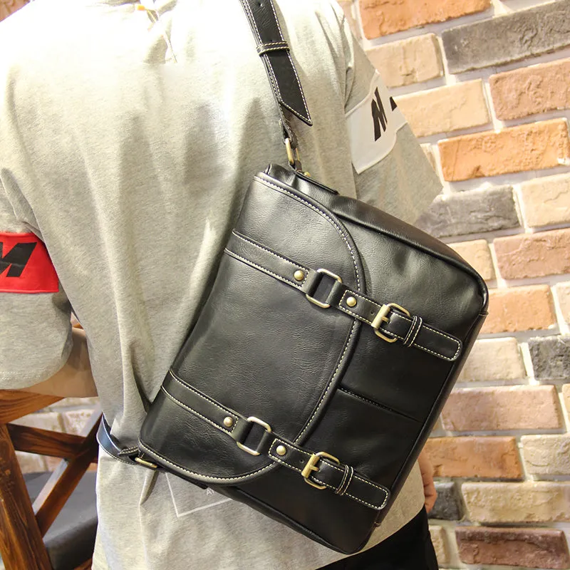 LEZZA PORCO JAPANESE URBAN STYLE MESSENGER BAG