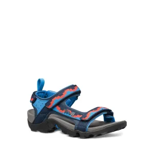 Little Kid's Teva Tanza Color: Steps Black Iris