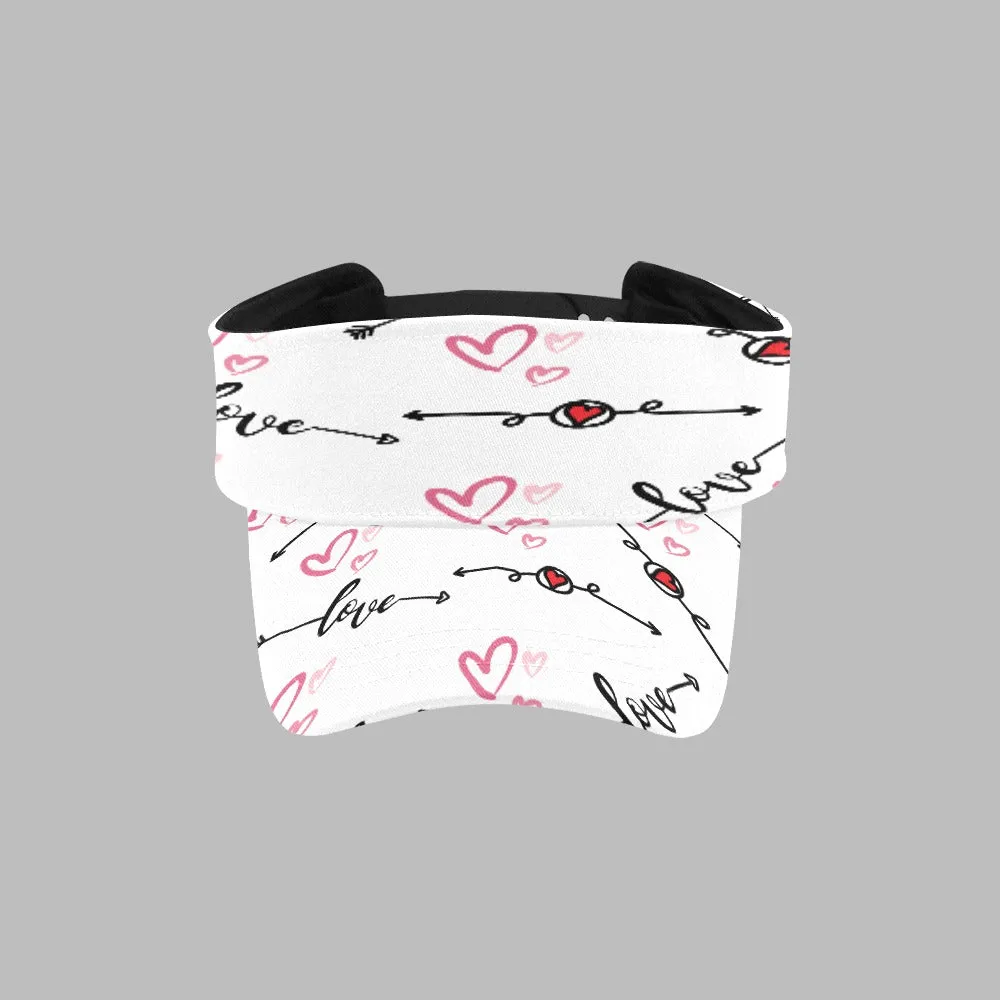 Love in Motion Sportswear Visor