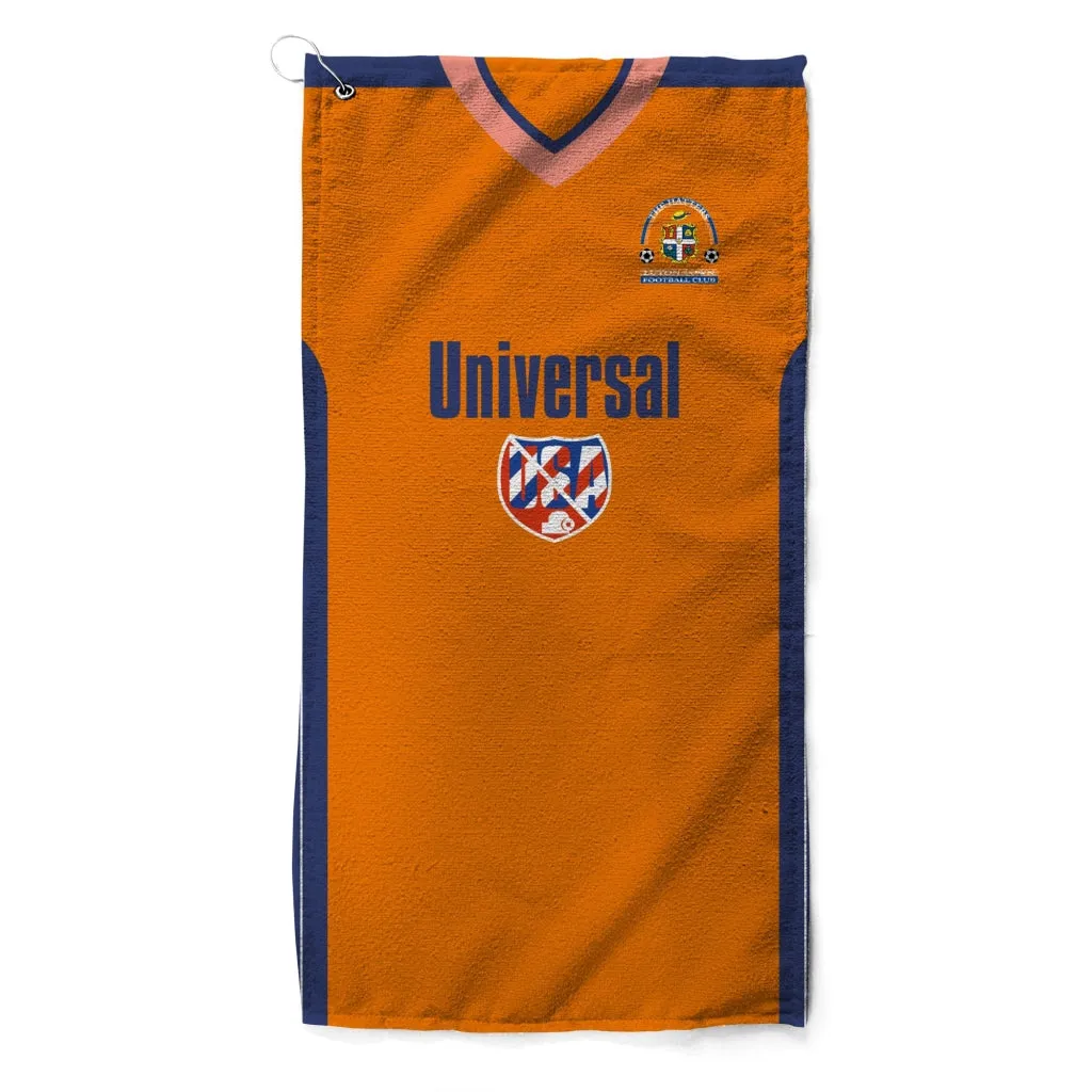 Luton Town Retro Kit Golf Towels