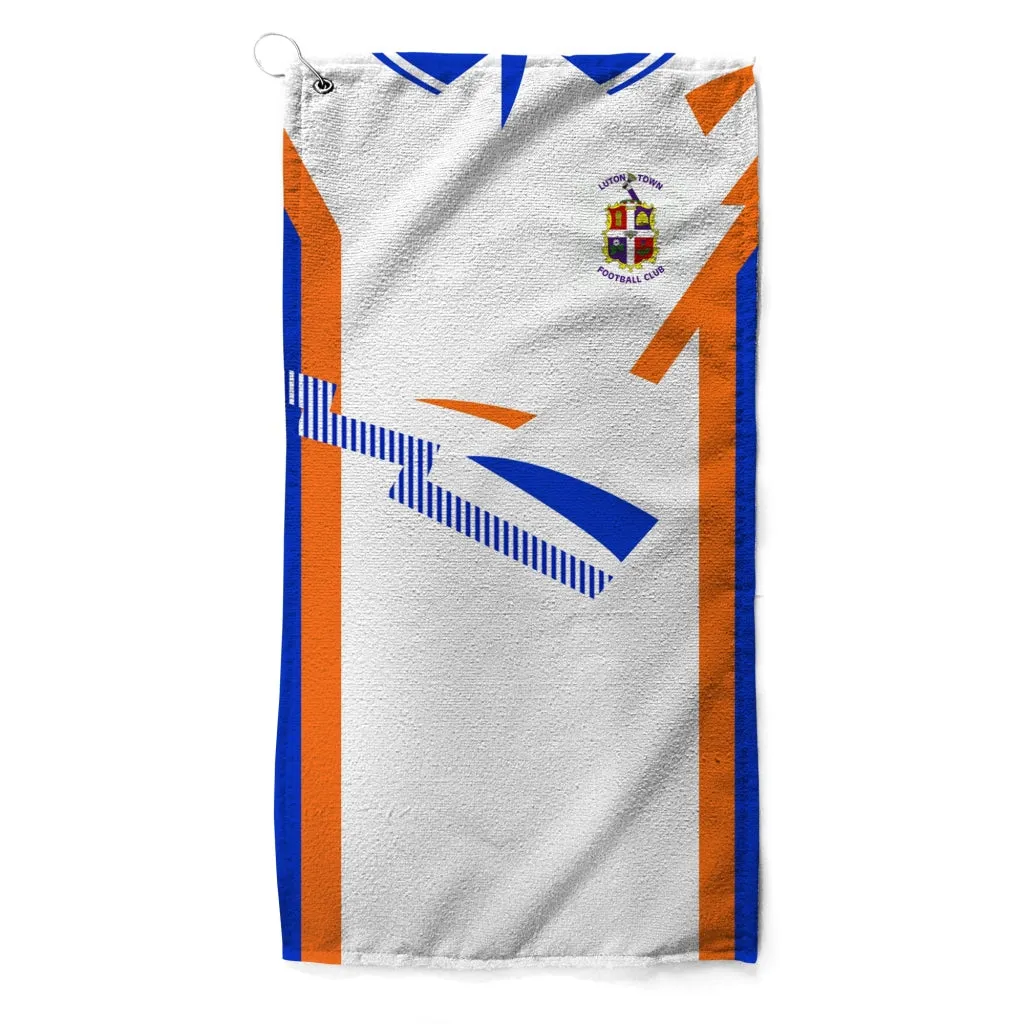 Luton Town Retro Kit Golf Towels