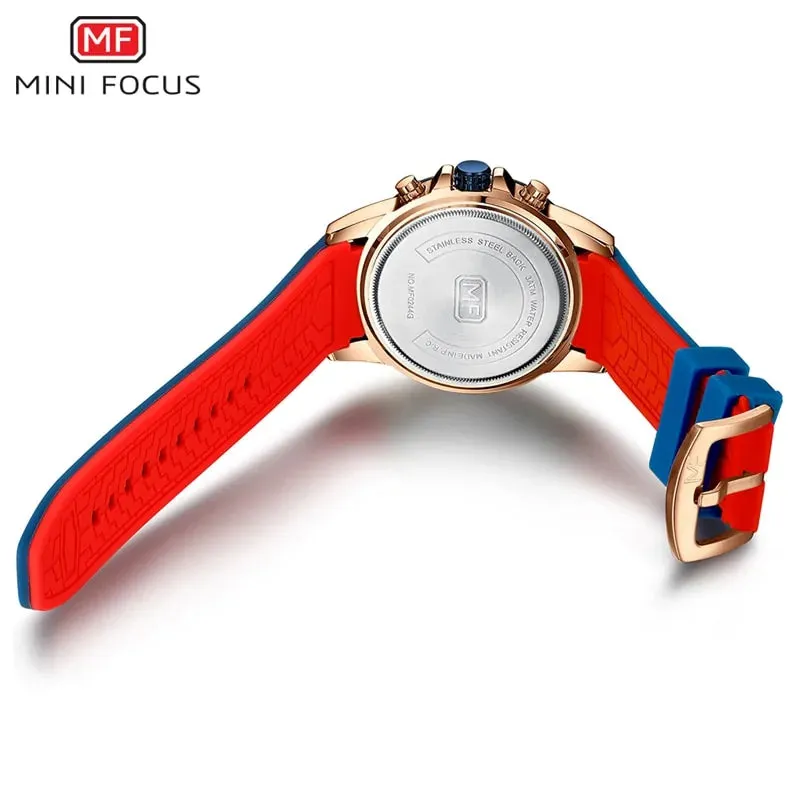 Luxurious Quartz Movement Sport Wristwatch