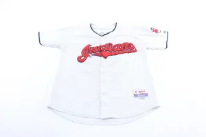 Majestic Embroidered Cleveland Indians Ricky Vaughn Baseball Jersey