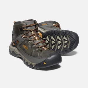 Men's KeenTarghee III Mid Waterproof Color:  Black Olive/ Golden Brown