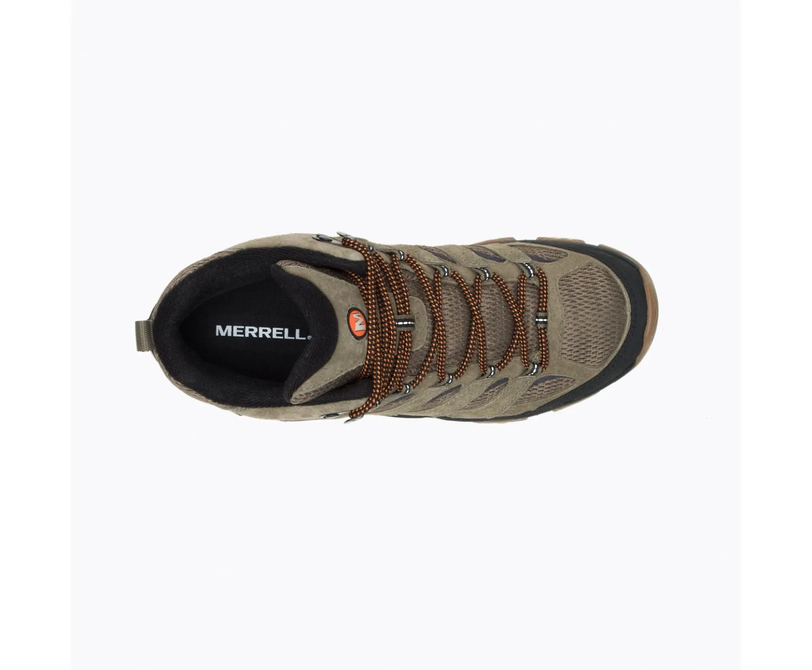 Men's Merrell Moab 3 Mid Waterproof Color: Olive / Gum