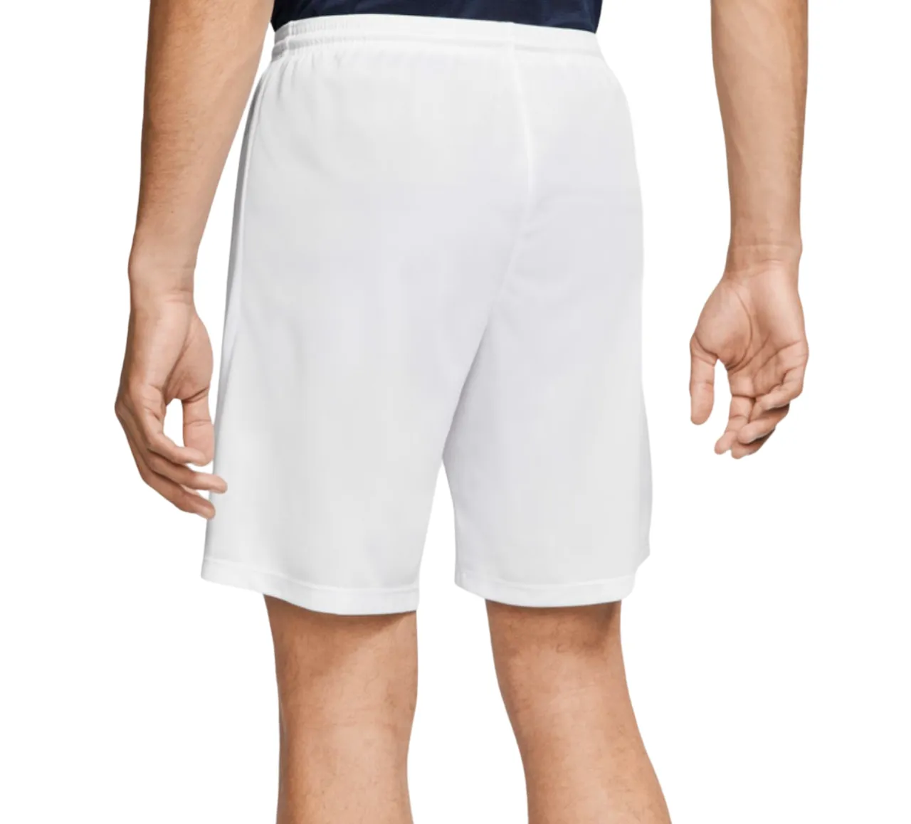 Mens Nike Park 3 Dri-Fit White Athletic Football Shorts