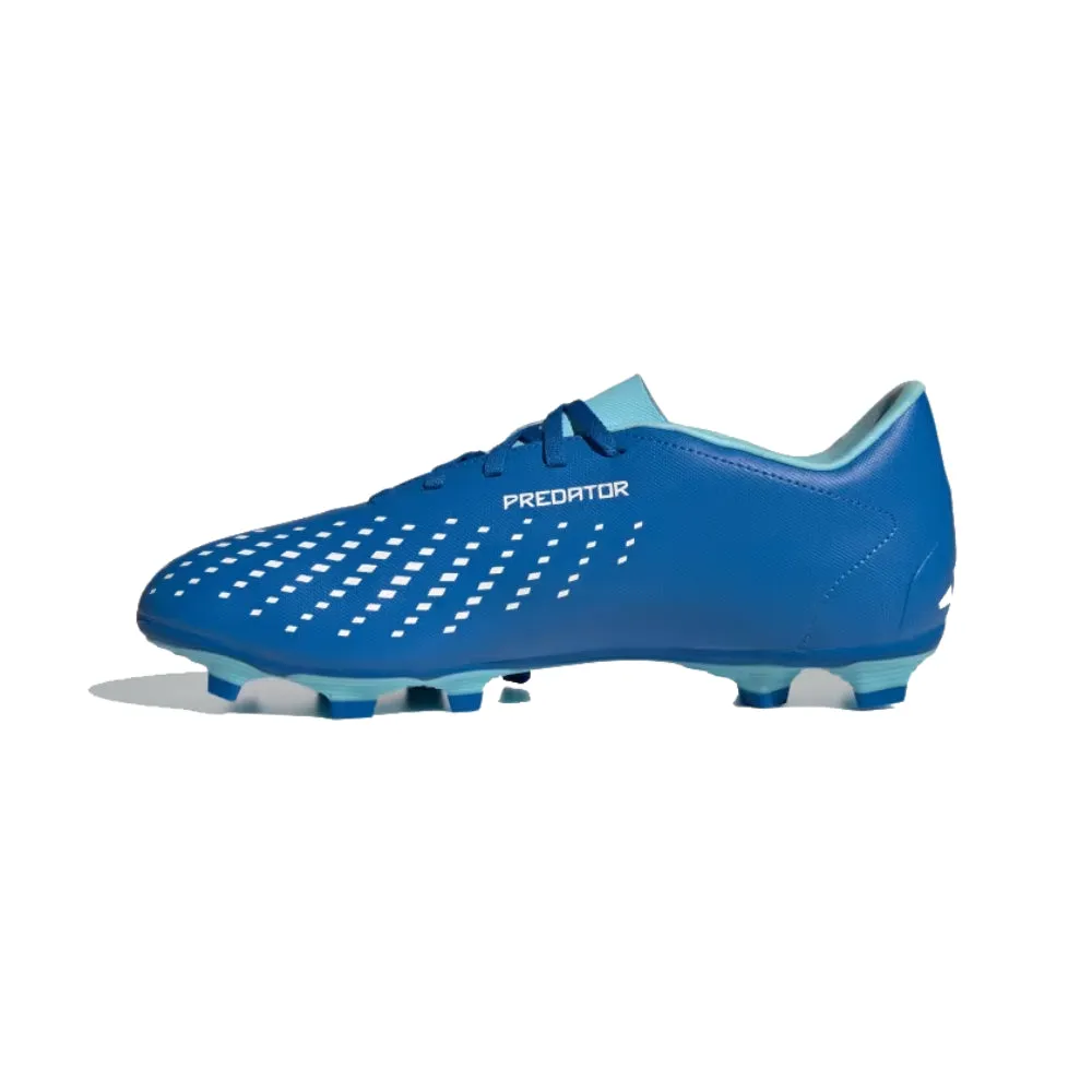 Men's Predator Accuracy.4 Flexible Ground Football Shoe (Bright Royal/Cloud White/Bliss Blue)