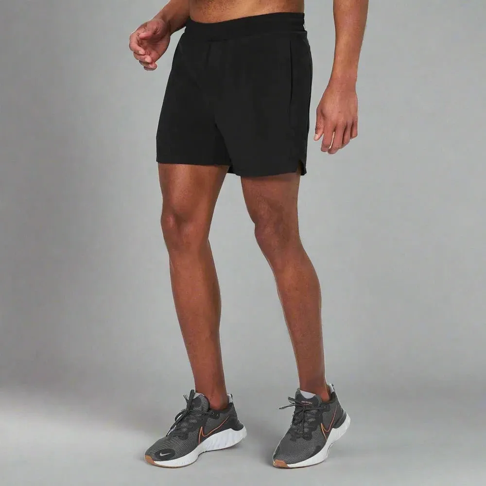 Mens Stride Sweat Swim Short with Liner 5" - Black