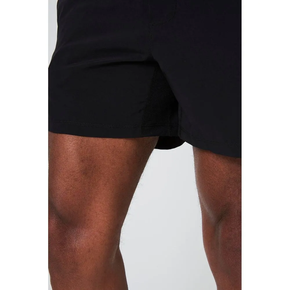 Mens Stride Sweat Swim Short with Liner 5" - Black