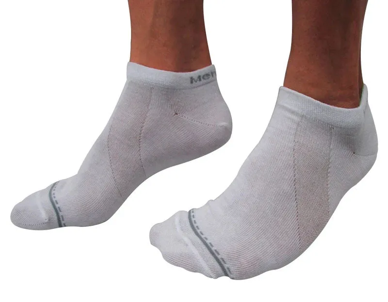 Mensuas Invisible Basic Socks White 090002 Size 10-12