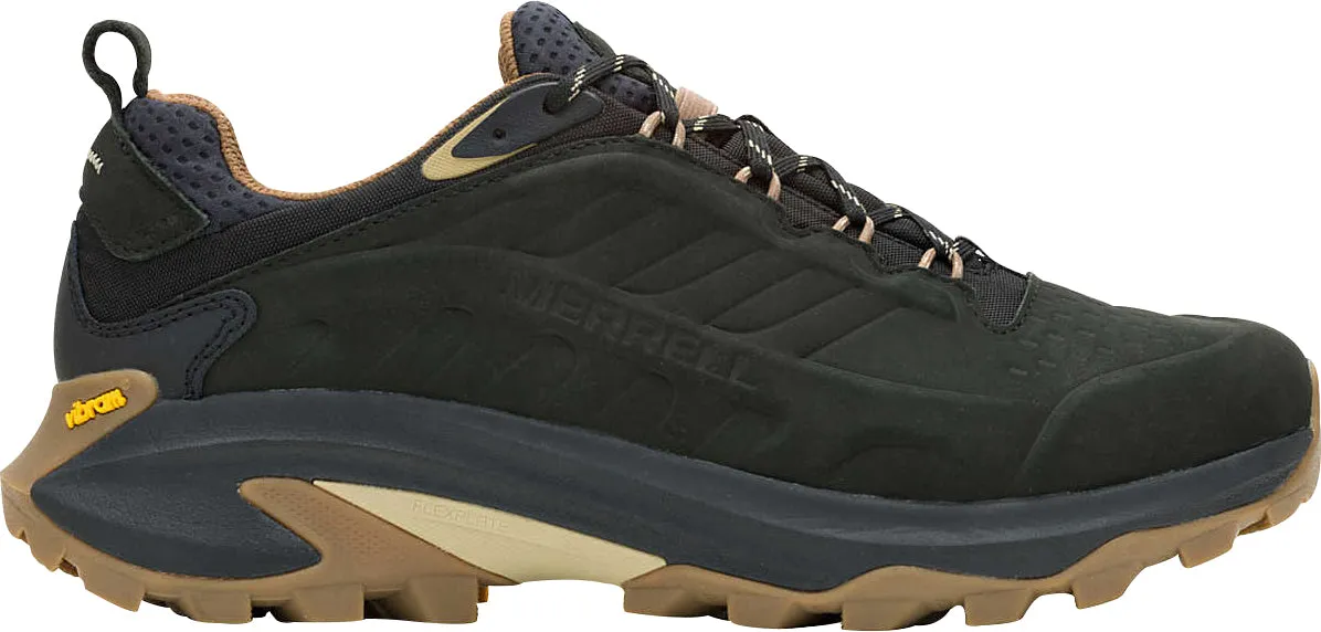 Merrell Moab Speed 2 Leather Waterproof Mens Walking Shoes - Black