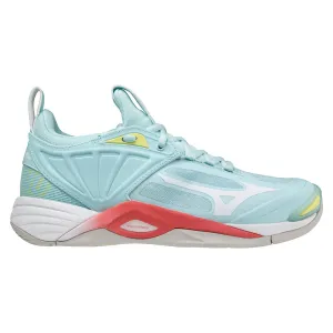 Mizuno Wave Momentum 3 Womens | White/navypeony/peach