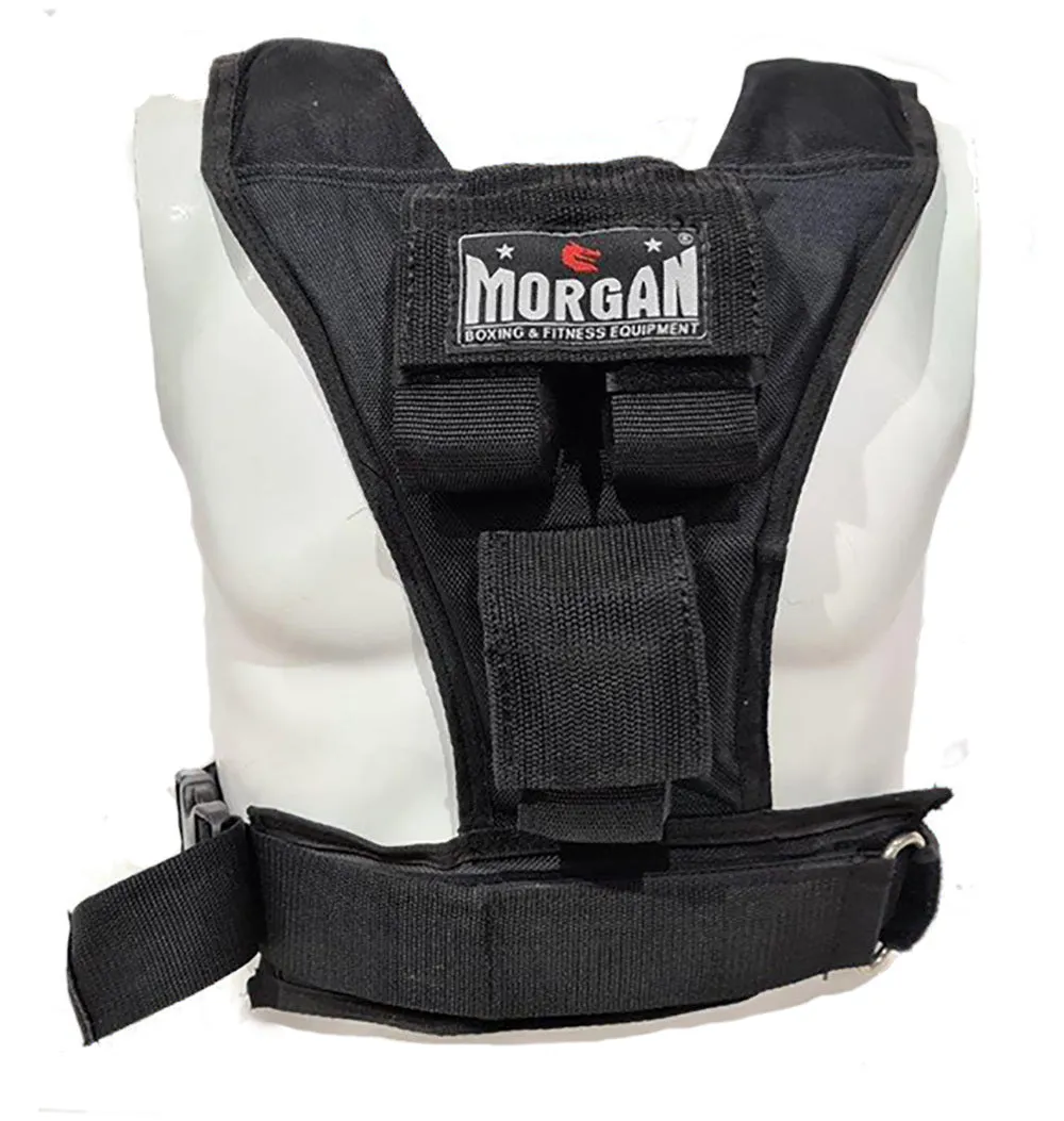 MORGAN TAPERED ADJUSTABLE WEIGHTED VEST (1KG - 10KG)