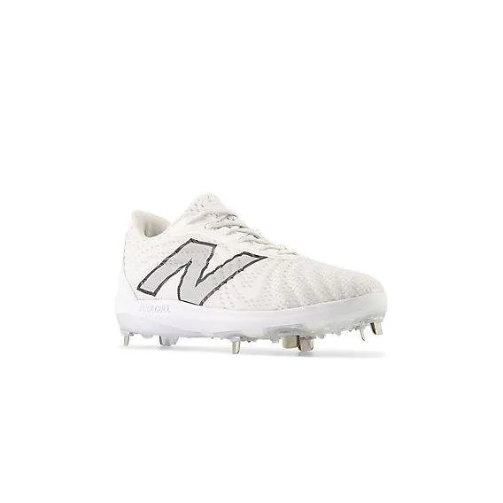 New Balance Men's FuelCell 4040 V7 Metal Baseball Cleats - Optic White / Raincloud - L4040TW7