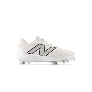 New Balance Men's FuelCell 4040 V7 Metal Baseball Cleats - Optic White / Raincloud - L4040TW7