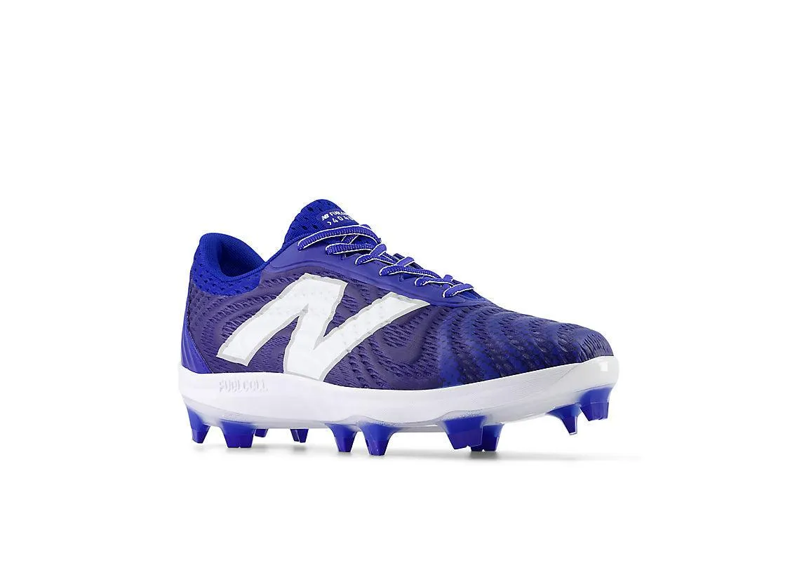 New Balance Men's FuelCell 4040 V7 Molded Baseball Cleats - Team Royal / White - PL4040B7