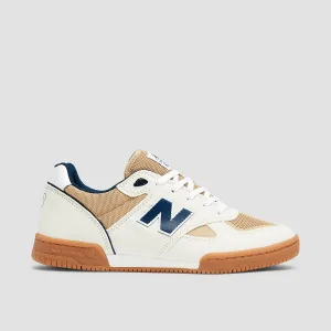 New Balance Numeric 600 Tom Knox Shoes - Sea Salt/NB Navy